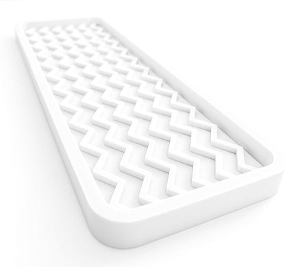 Happitasa Silicone Kitchen Sink Organizer Tray, Sponge Holder and Countertop by Happitasa