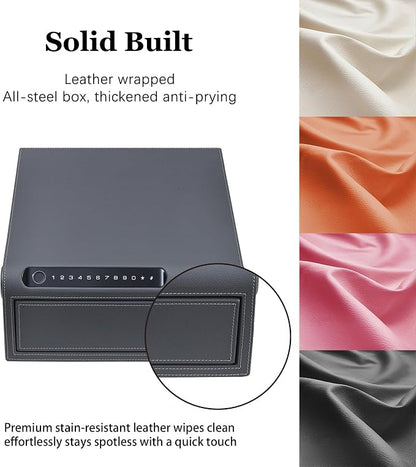 Jewelry Safe with Drawers，Biometric Fingerprint safe, Slide-Away Handgun Safe - Image 4