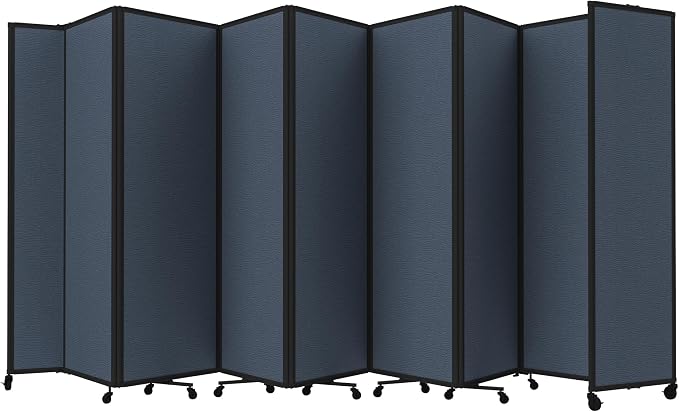 Versare Room Divider 360 Portable Wall Partition | Folding Panels | Large by VERSARE