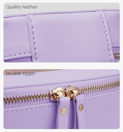 Travel Clear Makeup Bag Set, TSA Approved Cosmetic Bag Case - Image 4
