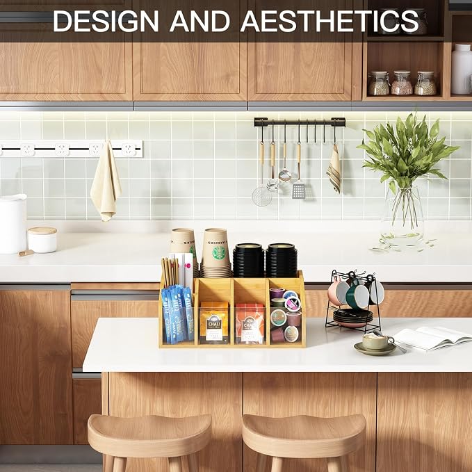 Coffee Station Organizer Condiment Organizer - Image 4