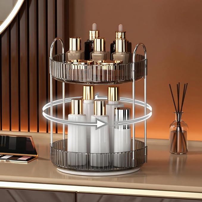 YCIA&DONE 360 Rotating Makeup Organizer and Storage - Image 2