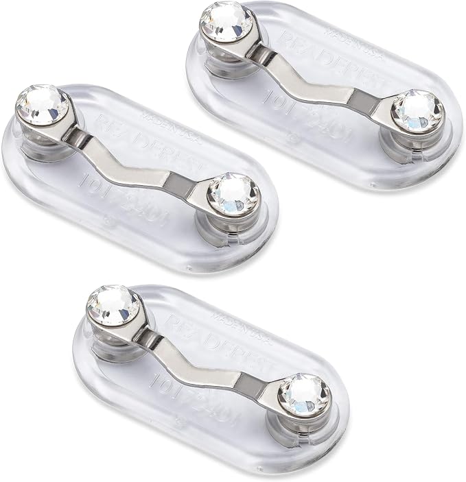 Readerest Magnetic Glasses Holder, Magnet Clip by READEREST