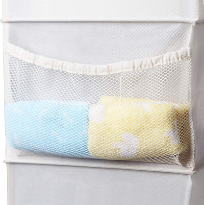 MAX Houser 4-Shelf Hanging Closet Organizer, Space Saver, Cloth Hanging Shelves - Image 7