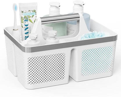 Plastic Shower Caddy Dorm: Portable Bathroom Caddy Organizer by MakesYourHomeMoreOrganized