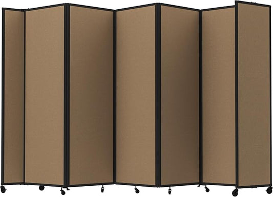 Versare Room Divider 360 Portable Wall Partition | Folding Panels | Large by VERSARE