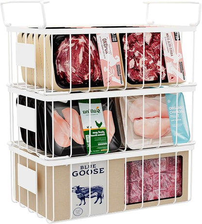 Freezer Storage Organize Baskets by Y.Z.Bros