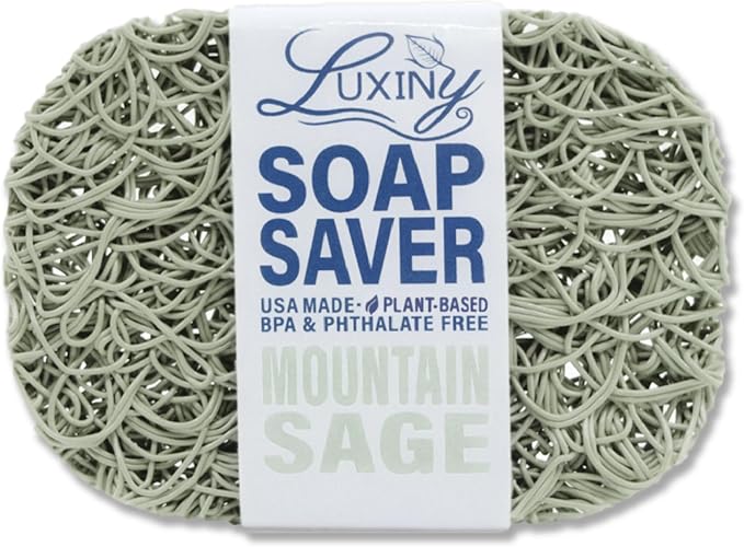 Soap Savers for Bar Soap & Shampoo Bar Holder, American Made by Luxiny by Luxiny