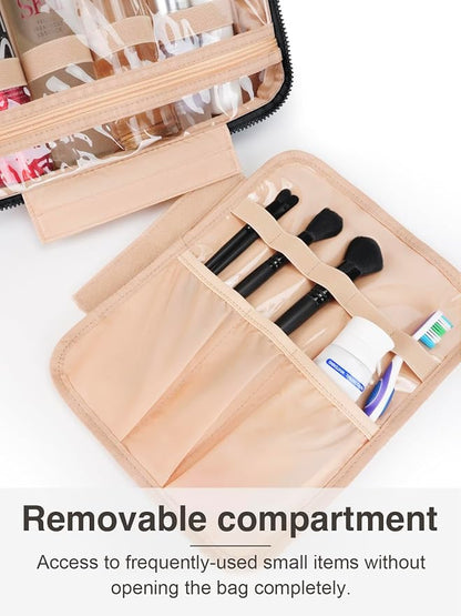 Women's Hanging Toiletry Bag, Waterproof Travel Cosmetic Organizer - Image 6