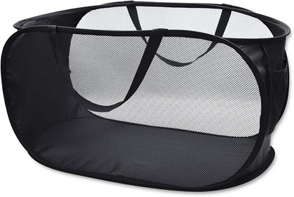 HONOMA Sturdy Mesh Laundry Hamper Basket Bag, Pop up Basket by HONOMA