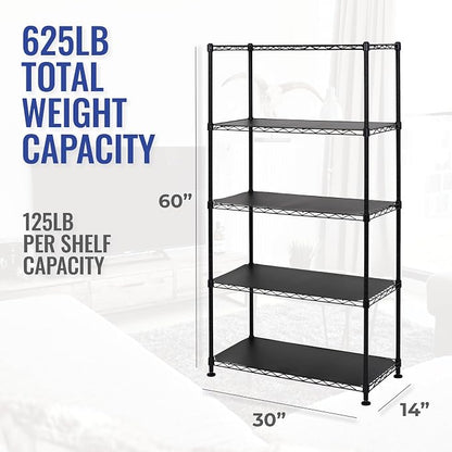 SafeRacks - NSF Certified Storage Shelves, Heavy Duty Steel Wire Unit - Image 2