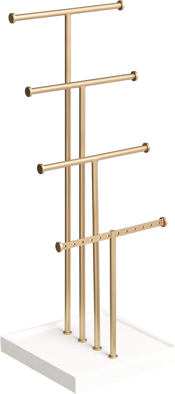 Amazon Basics Four-Tier Jewelry Tree Stand by AmazonBasics
