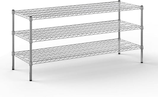 21" Deep x 60" Wide x 27" Height Wire Shelving Kit | 3-Tier | NSF Commercial by Regal+Altair