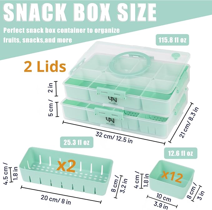 Stackable Snackle Box Container - Image 2