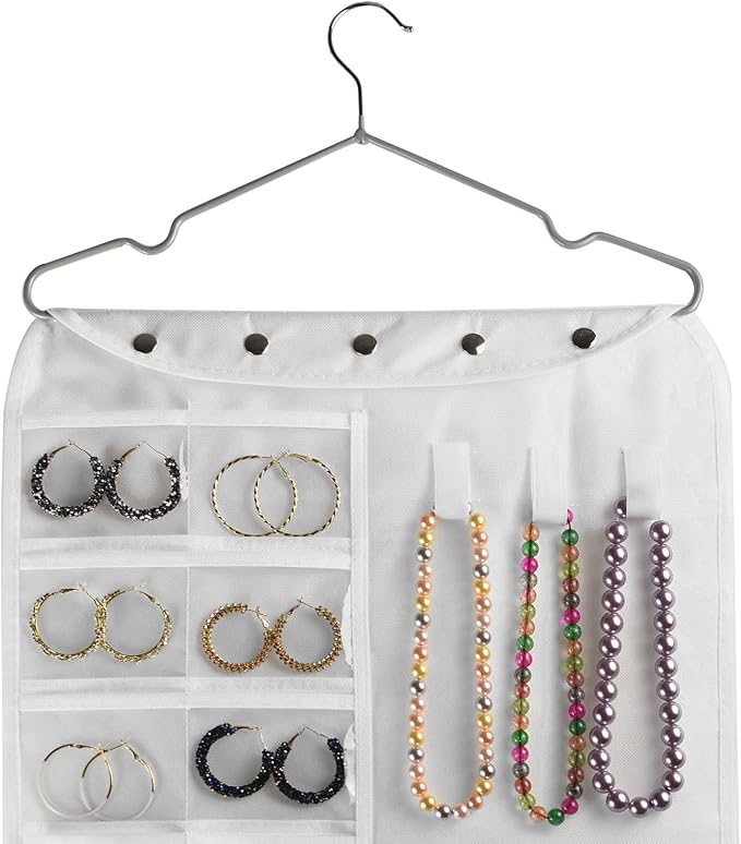 BB Brotrade Hanging Jewelry Organizer, Accessories Organizer, 56 Pocket - Image 2