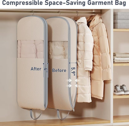 DIMJ 4 Pack 43" Compression Garment Bags - Image 2