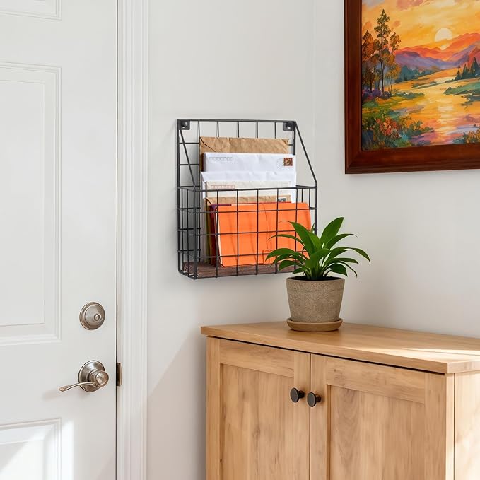 Mail Holder Magazine Basket - Image 6