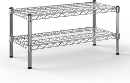 14" Deep x 30" Wide x 14" Height Wire Shelving Kit | 2-Tier | NSF Commercial by Regal+Altair