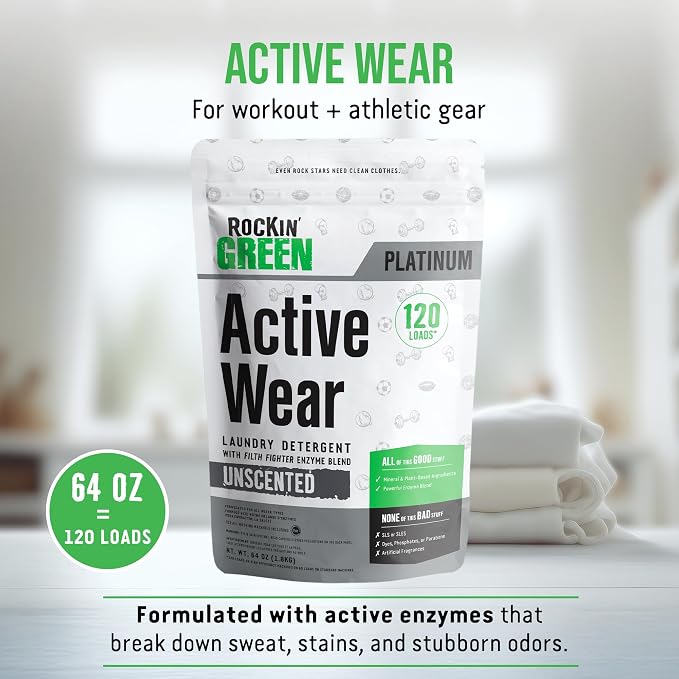 Rockin' Green Laundry Detergent, Plant based, All Natural Laundry Detergent - Image 2