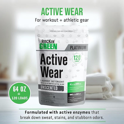 Rockin' Green Laundry Detergent, Plant based, All Natural Laundry Detergent - Image 2