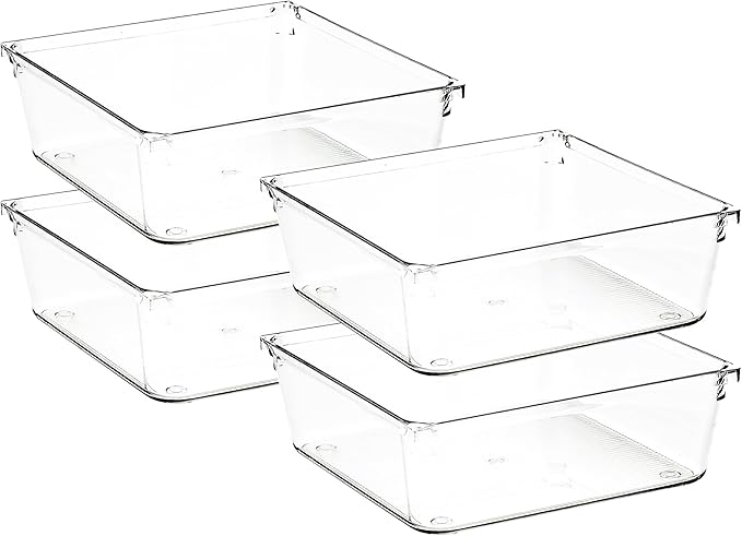 4 Pack Drawer Organizer by Ravinte+Decor