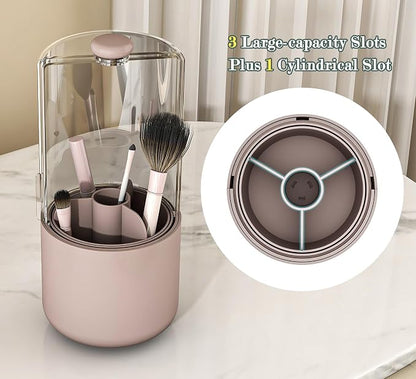 Makeup Brush Holder with Dustproof Cover - Image 6