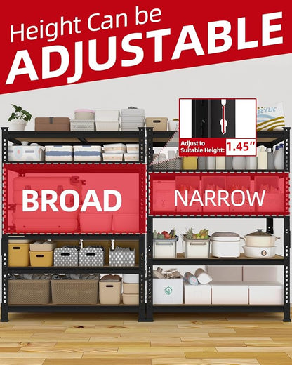 PrimeZone 36" x 16" x 72" Heavy Duty Storage Shelves - Image 6