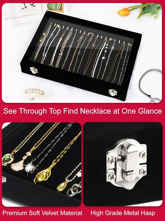 Jenseits Necklace Organizer Box, Tray - Image 7