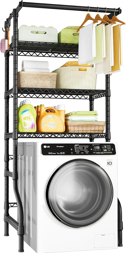 Ulif U11 Medium Over Washer and Dryer Shelves, 3 Tiers Laundry Room Storage and by Ulif