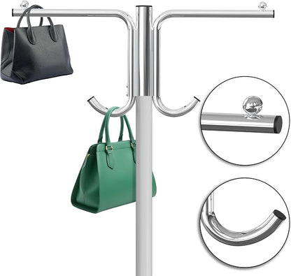 Simple Houseware Industrial Grade Z-Base Garment Rack, 500lb Load - Image 5