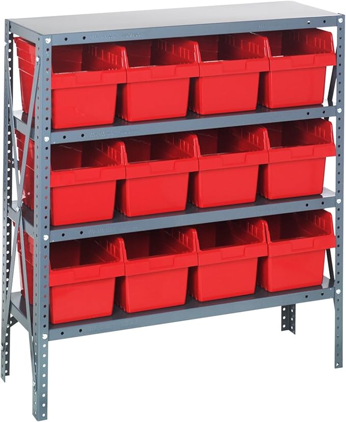 Quantum 1839-SB808RD Heavy Duty Shelving Unit by QuantumStorageSystems