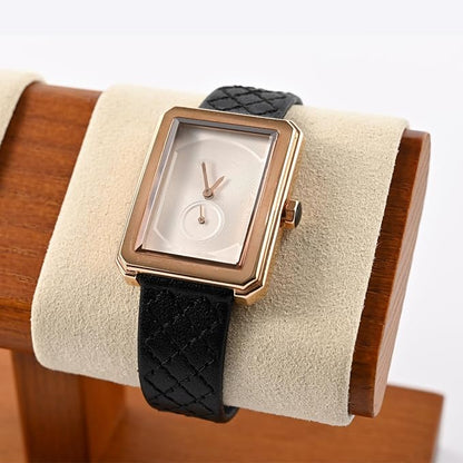 Oirlv Solid Wood Double Watch Display Stand Watch Bracelet Organizer - Image 8