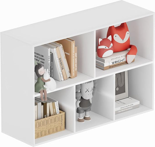 Book Shelf, Wooden Cube Storage Organizer by Unknown