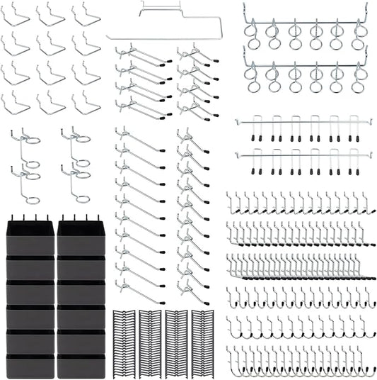 279PCS Metal Pegboard Hooks Organizer Kit by MSLANE