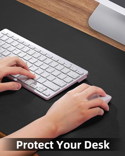 Leather Desk Pad Protector, Mouse pad, Office Desk mat, Computer and Laptop Mat - Image 3