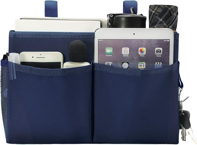Bseash Bunk Bed Organizer, Bedside Caddy Hanging Bed Organizer Storage Bag by Bseash