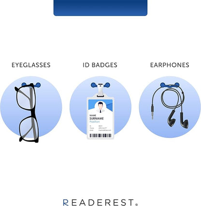 Readerest Magnetic Eyeglass Holder, Clip - Image 3