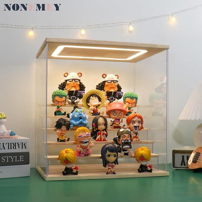 NONEMEY Clear Acrylic Display Case Stand - Image 8