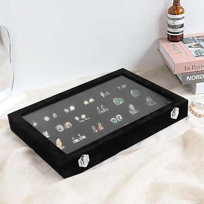 Wudygirl Jewelry Organizer 24 Grid Jewelry Tray - Image 5