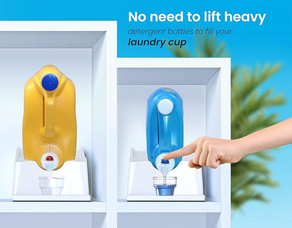 TidyFriend No-Spill Liquid Laundry Detergent Dispenser Holder, Laundry Soap - Image 2