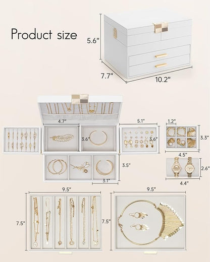 Vlando 4 Layers Jewelry Box - Image 6