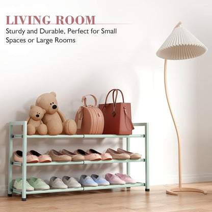 Bumusty 3-Tier Expandable Shoe Rack - Image 5