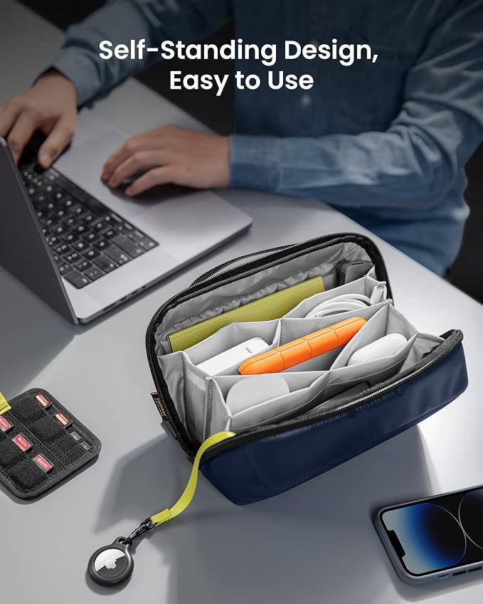 tomtoc Electronic Organizer Accessory Tech Pouch - Image 4