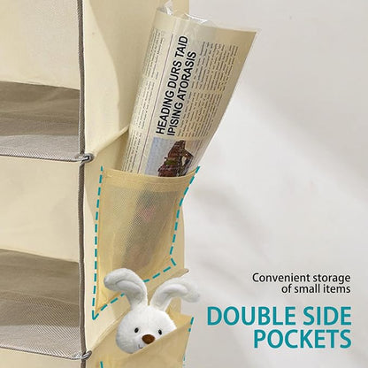 Hanging Closet Organizer 6-Shelf, and Accessories, Closet Organizers and Storage - Image 4