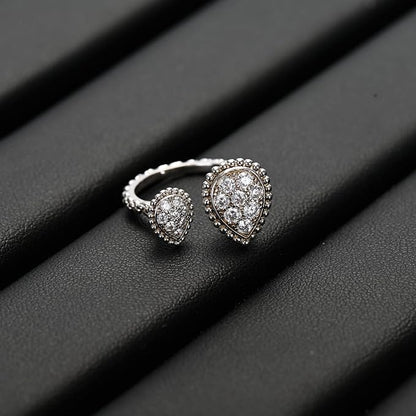 Ring Display Tray Black Jewelry Organizer Tray PU Leather Ring Earrings Display - Image 8