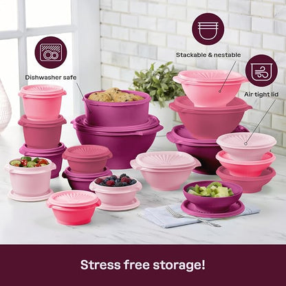 Tupperware Heritage Collection, New 36 Piece Food Storage Container Set in - Image 5