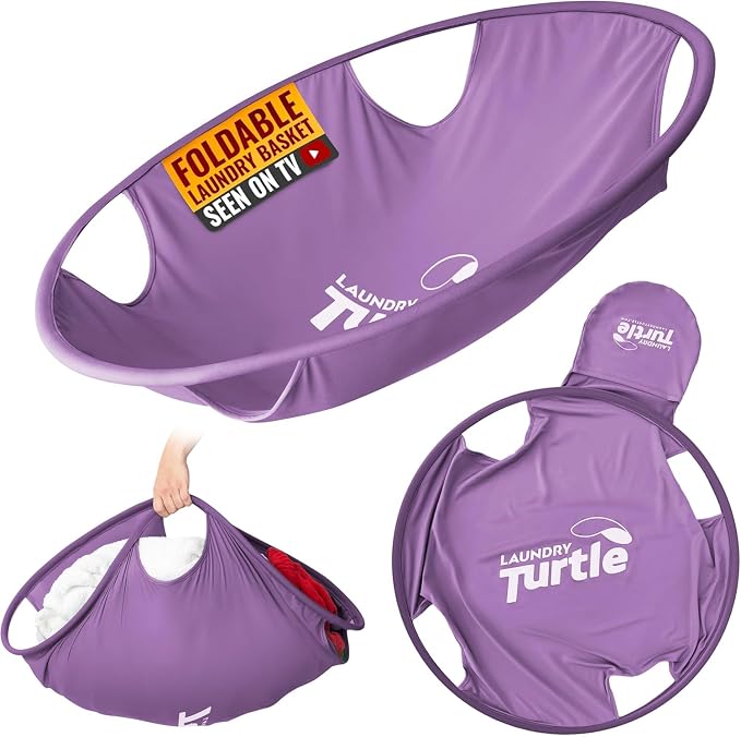 Laundry Turtle Collapsible Laundry Basket | Revolutionary Foldable Laundry by LaundryTurtle