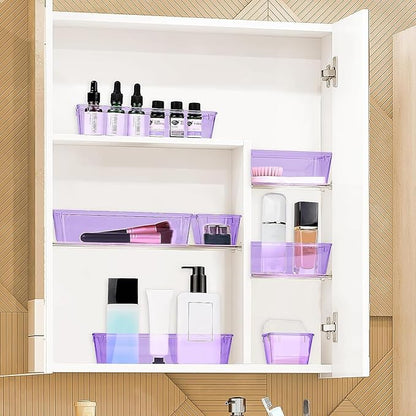 23 PCS Drawer Organizer Set, 5 Varied Size Bathroom and kitchen Drawer cabinet - Image 6