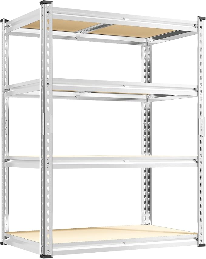 REIBII 60.05" H Storage Shelves 1840LBS Garage Shelving Heavy Duty Shelving 4 - Image 9