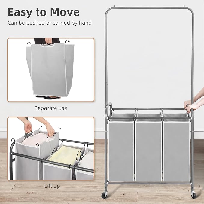 STORAGE MANIAC 136L Laundry Sorter - Image 7